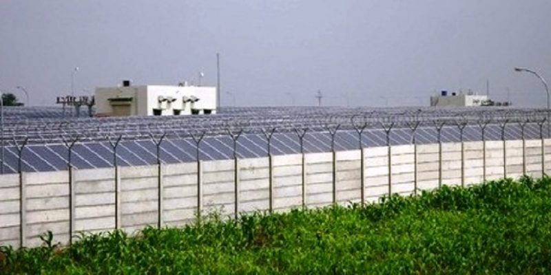 Solar Power Plant Boundary Wall in gurgaon